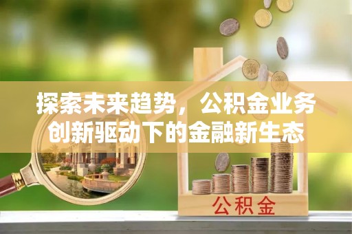 新化探索未来趋势，公积金业务创新驱动下的金融新生态