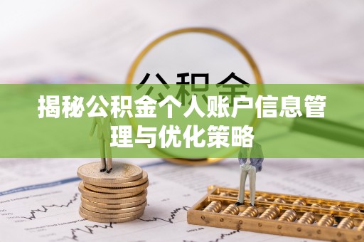 新化揭秘公积金个人账户信息管理与优化策略