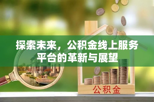 新化探索未来，公积金线上服务平台的革新与展望