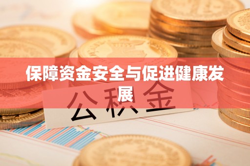 新化保障资金安全与促进健康发展