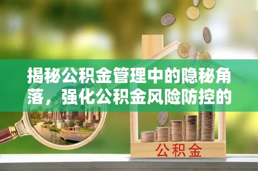新化揭秘公积金管理中的隐秘角落，强化公积金风险防控的必要性与路径
