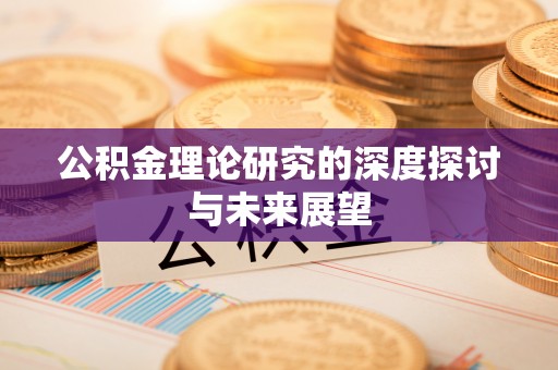 新化公积金理论研究的深度探讨与未来展望
