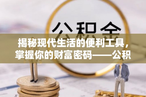 新化揭秘现代生活的便利工具，掌握你的财富密码——公积金查询方式