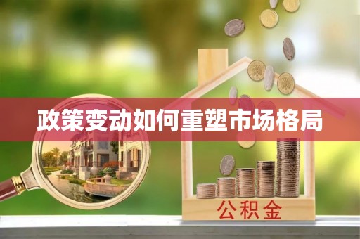 新化政策变动如何重塑市场格局