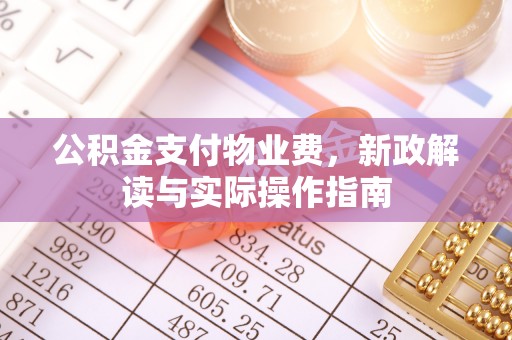 新化公积金支付物业费，新政解读与实际操作指南