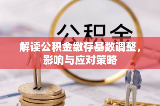 新化解读公积金缴存基数调整，影响与应对策略