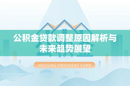 新化公积金贷款调整原因解析与未来趋势展望