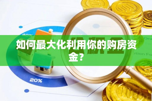 新化如何最大化利用你的购房资金？
