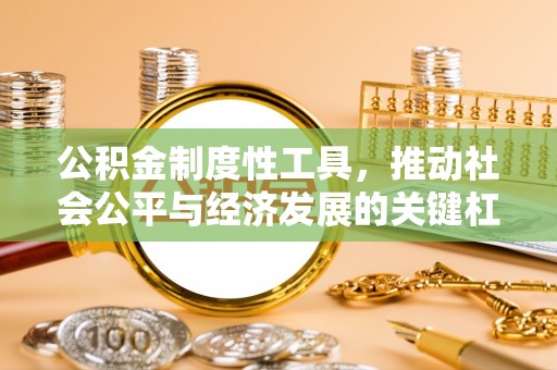 新化公积金制度性工具，推动社会公平与经济发展的关键杠杆